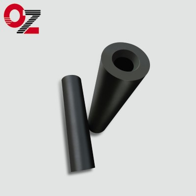 ZIBO OUZHENG Carbon Content 99% Graphite Tube For Aluminum Degassing