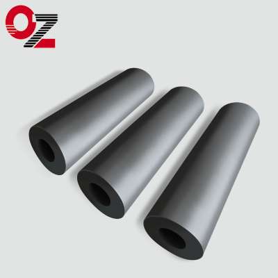 oxidation resistant graphite pipes for production of fluxing tubes